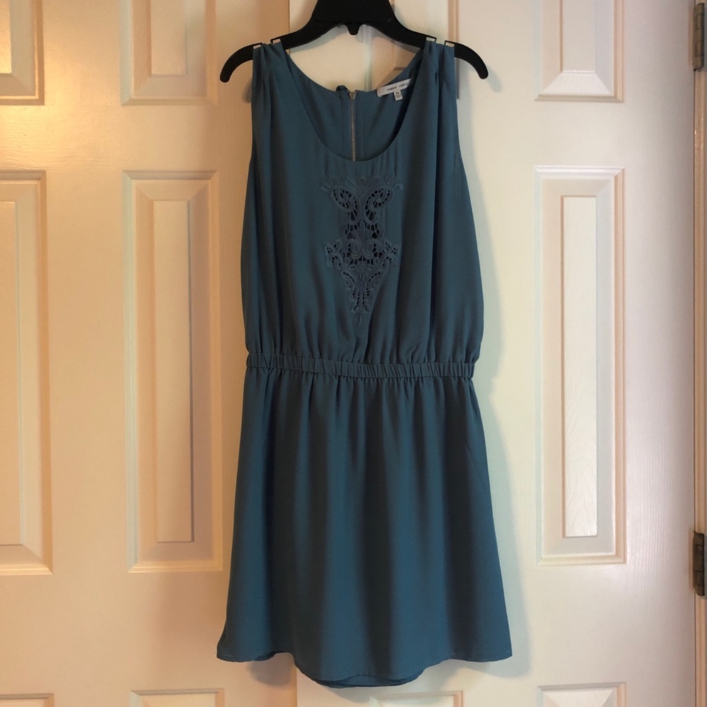 Blue Naked Zebra Dress